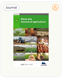 Black Sea Journal of Agriculture